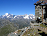 Hütte mit Ausblick Wecker Chamonix